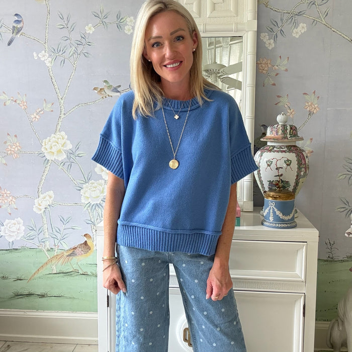 Vanessa Short Sleeve Sweater