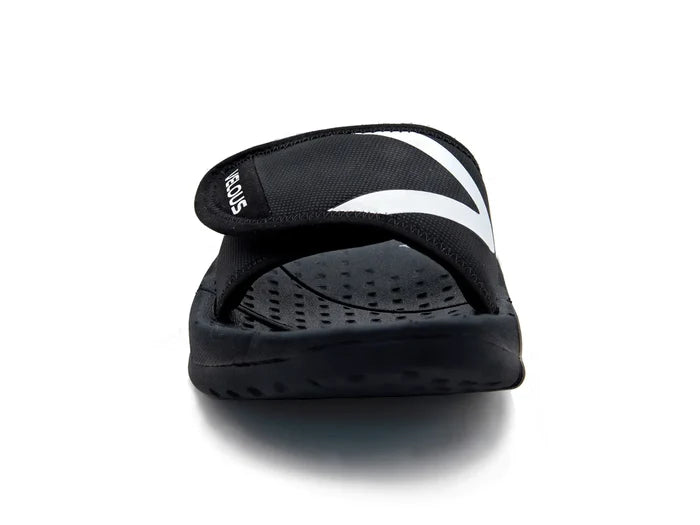 VELOUS Unisex's Hoya Slide - Black/White