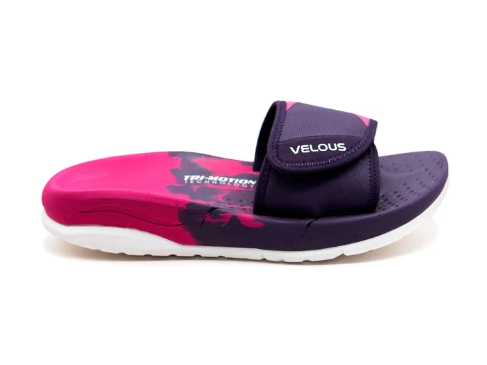 VELOUS Unisex's Hoya Slide - Pink/Purple/White