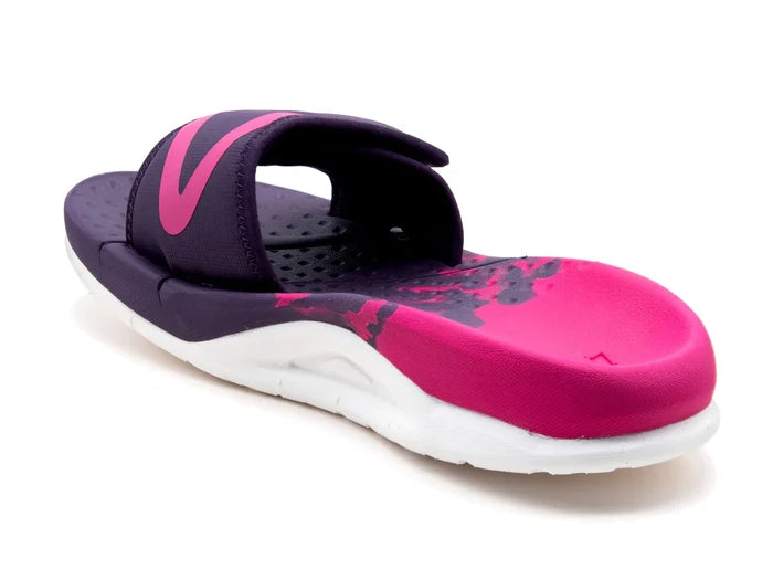 VELOUS Unisex's Hoya Slide - Pink/Purple/White