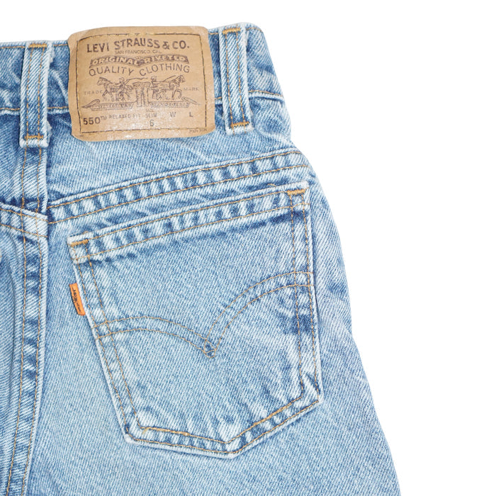 Vintage Levi's 550 Fit Jeans 6Y