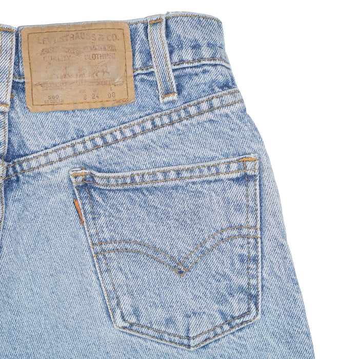 Vintage Levi's 550 Fit Jeans Shorts 8Y