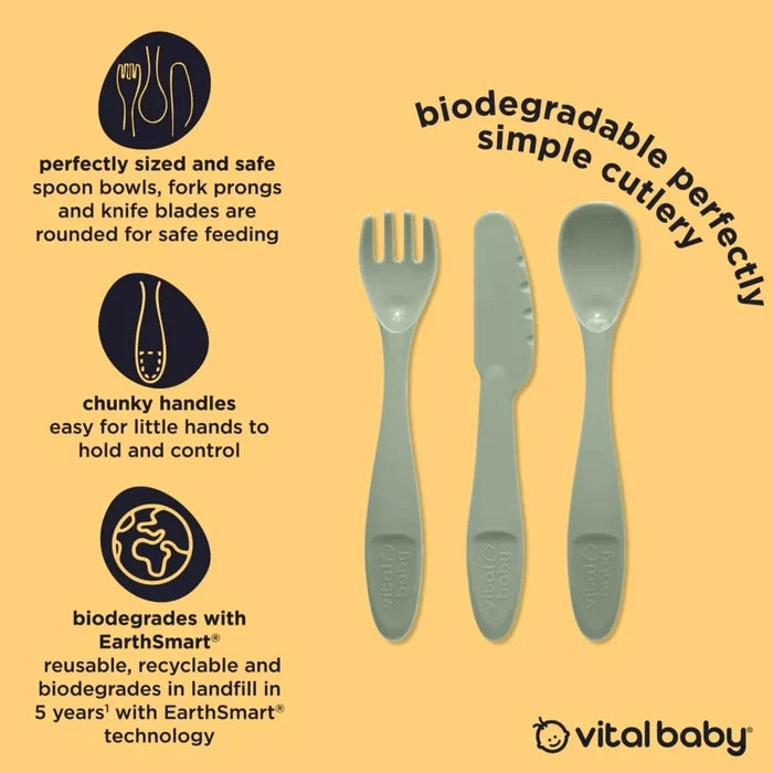 Vital Baby Nourish Perfectly Simple Cutlery Pack of 15 - ebebek - Black Friday
