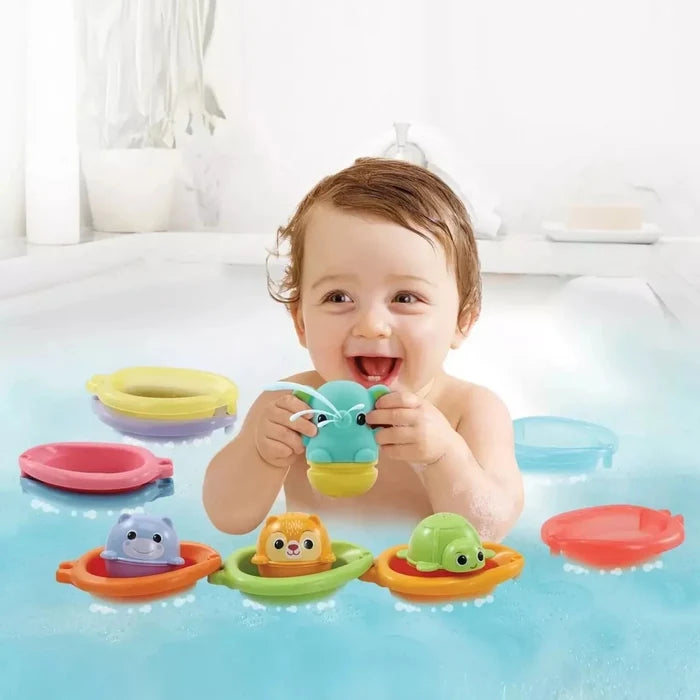 Vtech Stack & Splash Bathtime Boats - ebebek