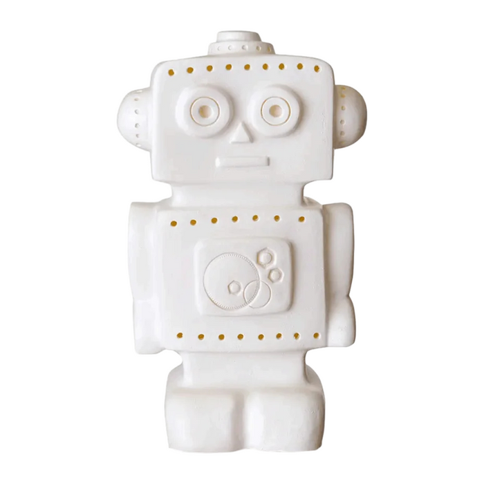 White Robot Lamp