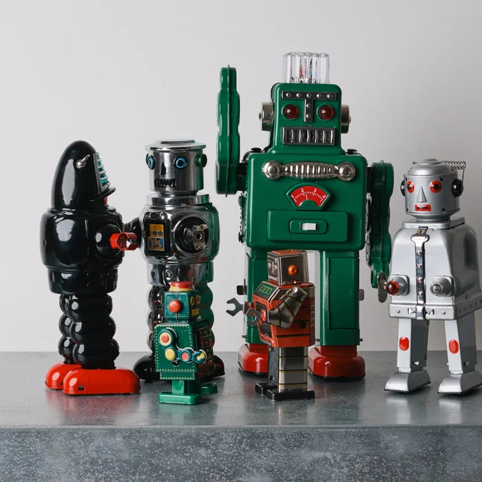 Wind-Up Robot Mr Lumiere