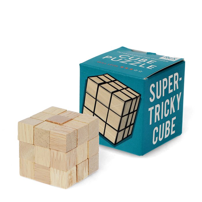 Wooden Cube Puzzle