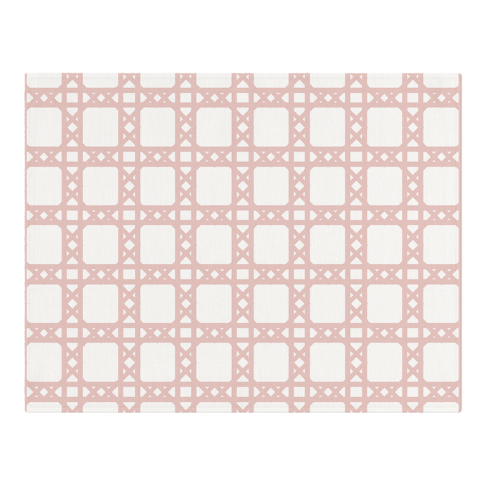 Woven Placemat - Chippendale Pink