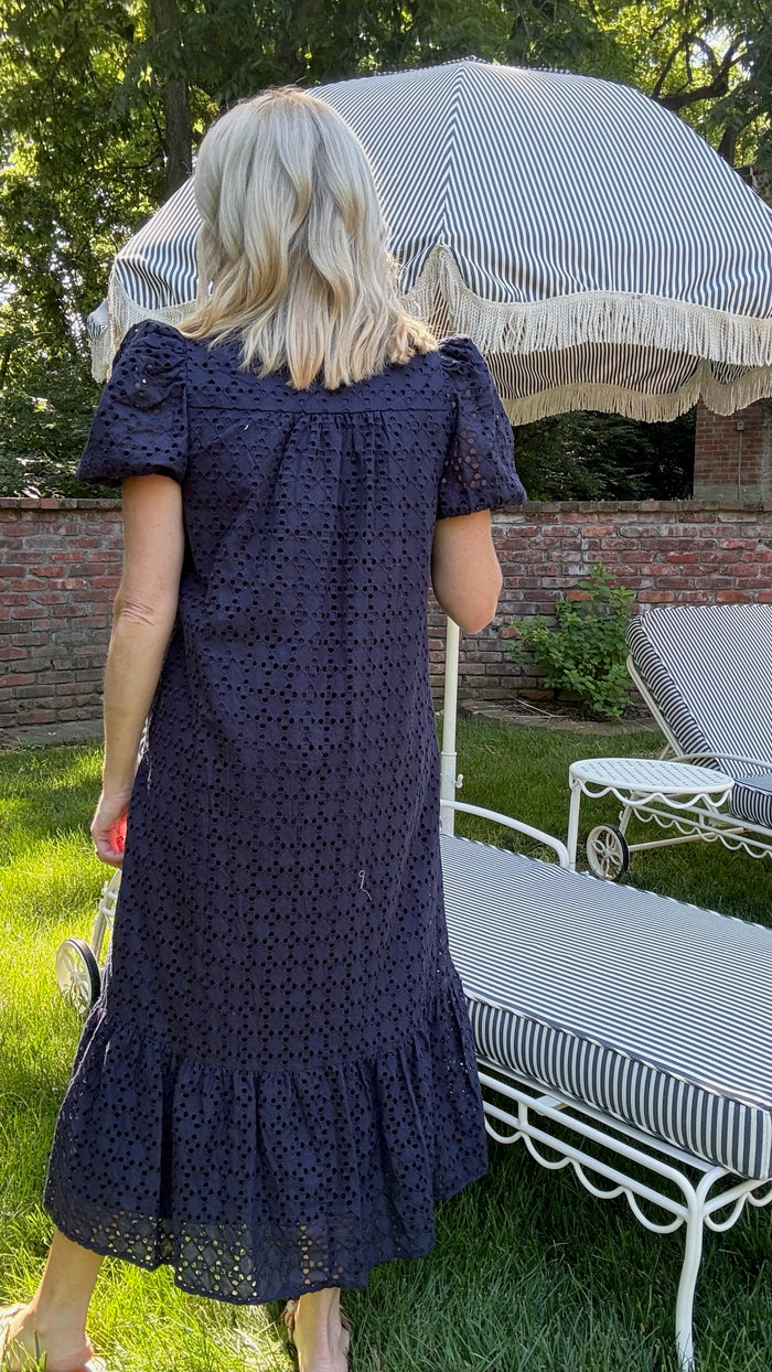 Wyatt Eyelet Maxi Dress