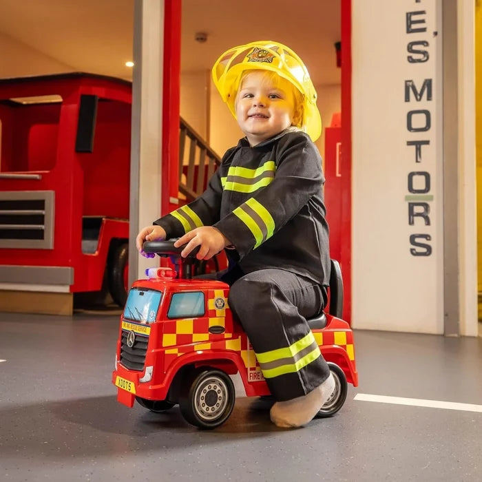 Xootz Mercedes - Benz Fire Engine Foot - to - Floor Ride On - Red - ebebek - Black Friday