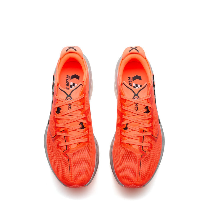 Xtep Men's 160X 7.0 - Super Orange/Black