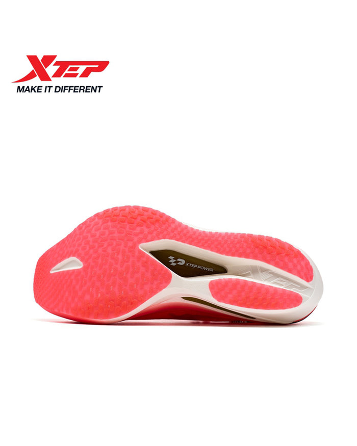 Xtep Men's 160X 7.0 PRO - Fiery-hot Red/Metallic Gold
