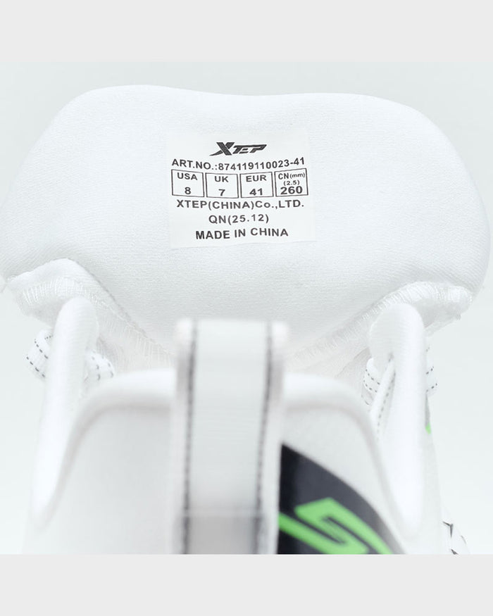 Xtep Men's 2000km 5.0 - Classic White/Black/Shoot Green