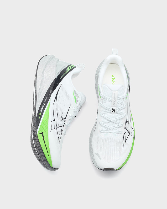 Xtep Men's 2000km 5.0 - Classic White/Black/Shoot Green