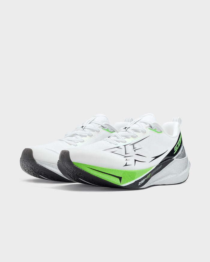 Xtep Men's 2000km 5.0 - Classic White/Black/Shoot Green