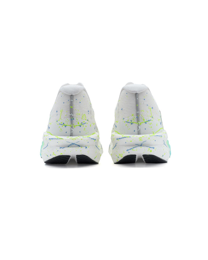 Xtep Men's 260X 3.0 - Classic White/Pale Blue/Fluorescence Light Yellow Green