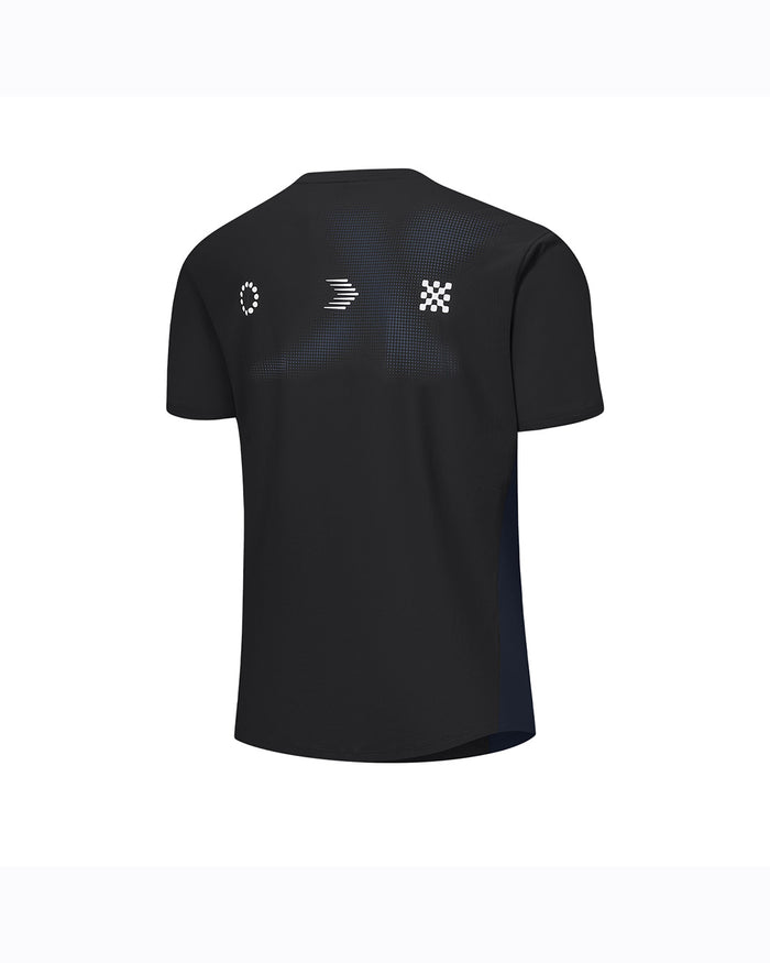 Xtep Men's T-shirt - Black01/Night Blue