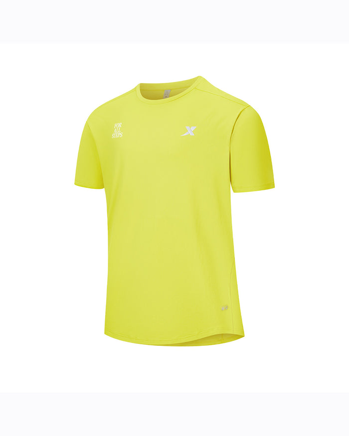 Xtep Men's T-shirt - Chartreuse Green