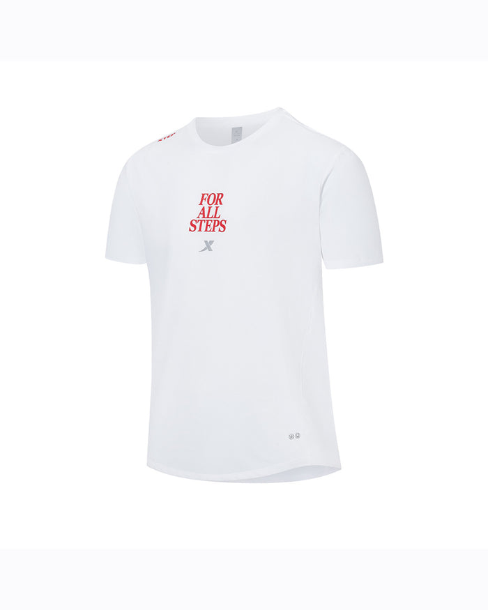 Xtep Men's T-shirt - Pearl White