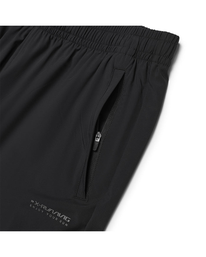 Xtep Men's Woven 7/8 Pants - Black01