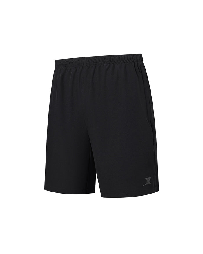 Xtep Men's Woven Shorts - Black01/Black