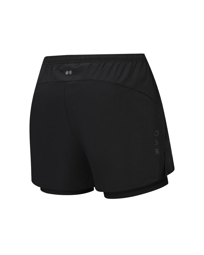 Xtep Men's Woven Shorts - Black01/Black