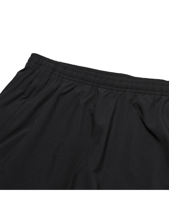 Xtep Men's Woven Shorts - Black01/Chartreuse Green