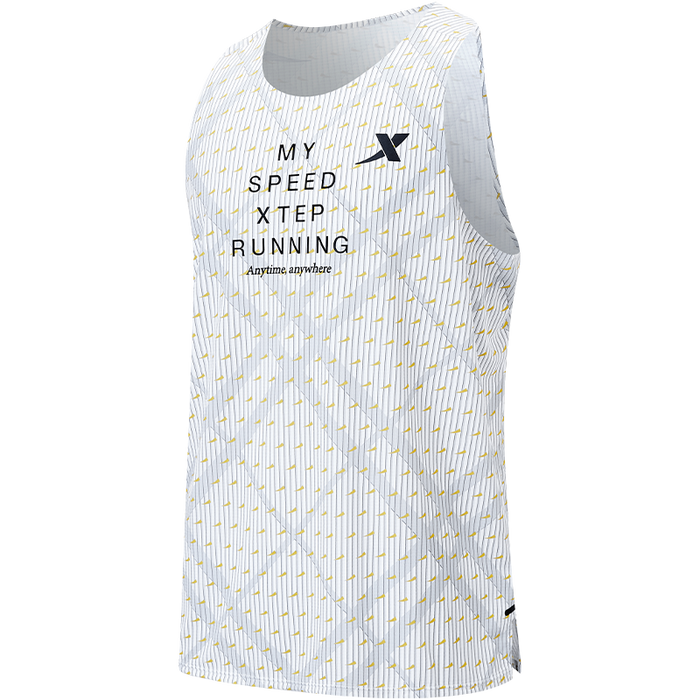 Xtep Unisex's Vest - Pearl White