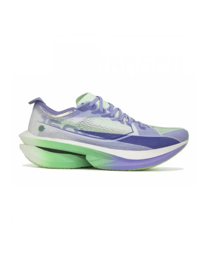 Xtep Women's 160X 7.0 - Elf Green/Poi Purple/Blue Purple
