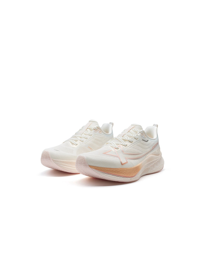 Xtep Women's 2000km 3.0 - Canvas White/Pure Pink/Cherry Pink