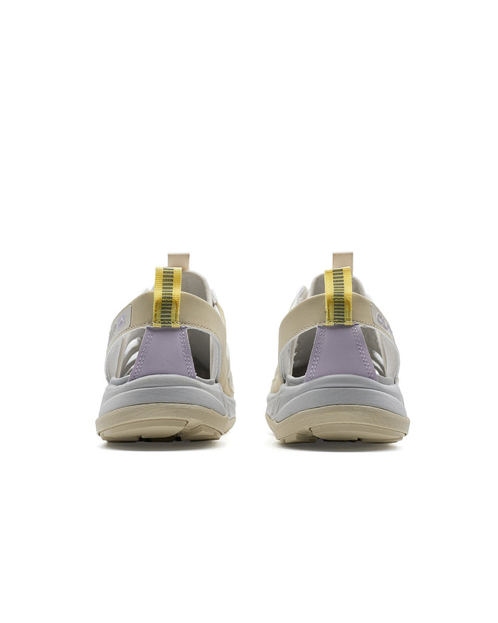 Xtep Women's FeiShi outdoor Sandals - Cream Yellow Green