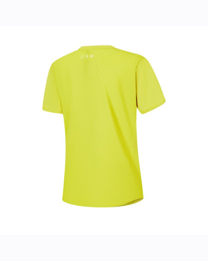 Xtep Women's T-shirt - Chartreuse Green