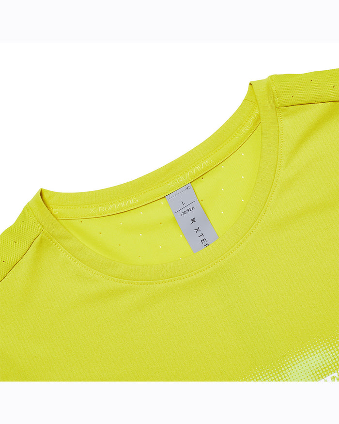 Xtep Women's T-shirt - Chartreuse Green