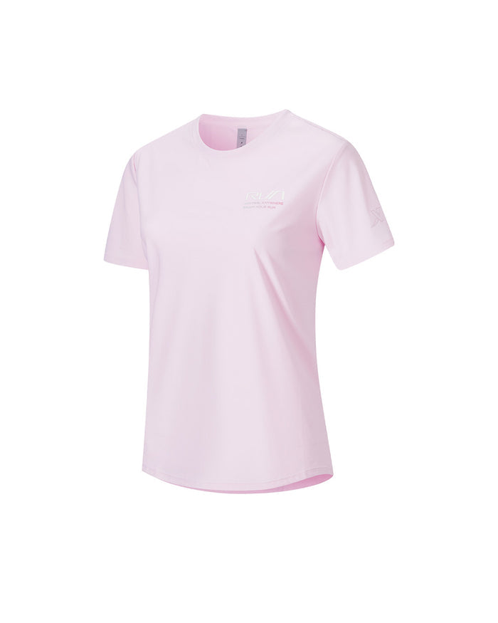 Xtep Women's T-Shirt - Lt. Cheek Pink