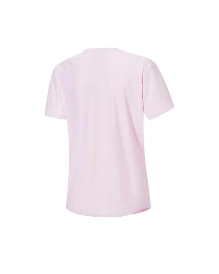 Xtep Women's T-Shirt - Lt. Cheek Pink