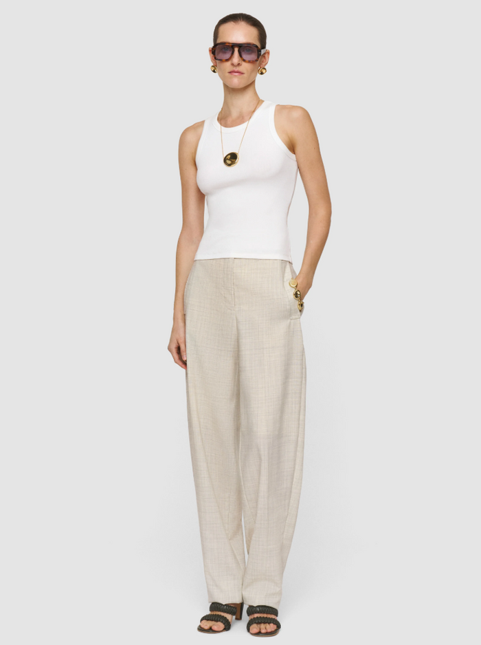 Yeux Cotton Rib Top