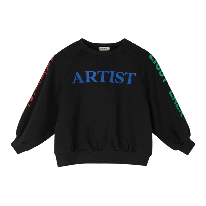 Ziggy Zaza Artist Pullover Charcoal