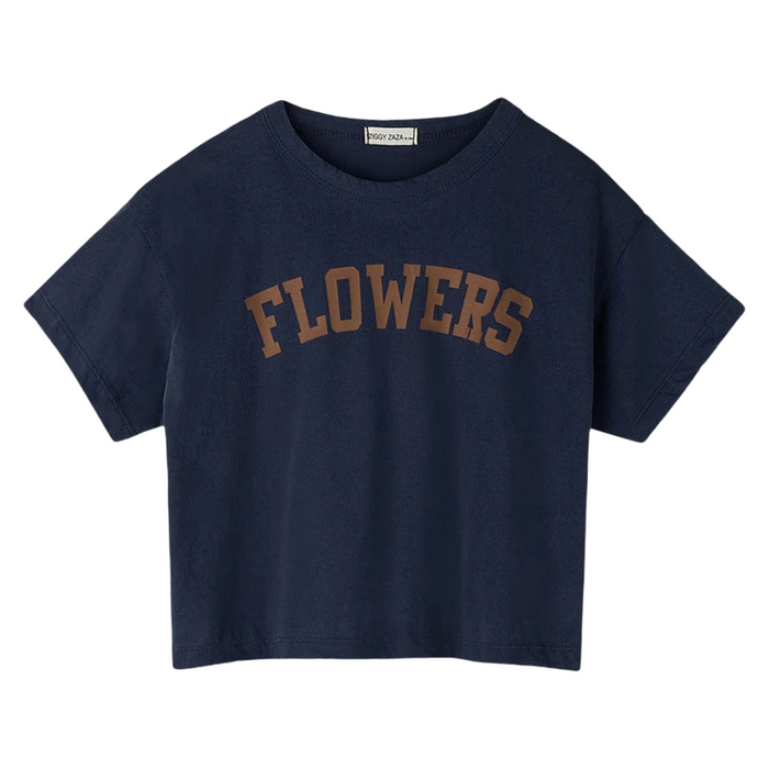Ziggy Zaza Flowers Tee Midnight