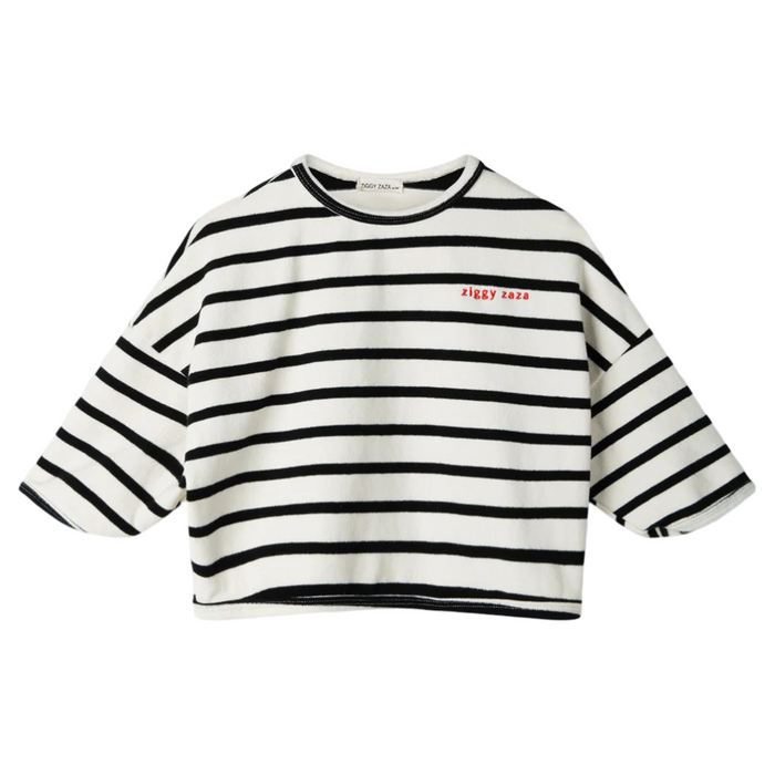 Ziggy Zaza Row Row Pullover Breton Stripe