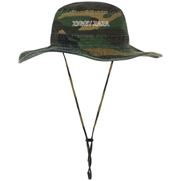 Ziggy Zaza Scout Hat Green Camo