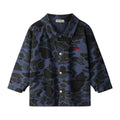 Ziggy Zaza Troop Drill Jacket Blue Camo