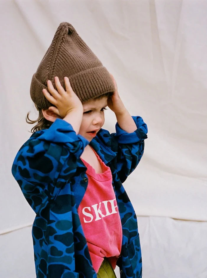Ziggy Zaza Troop Drill Jacket Blue Camo