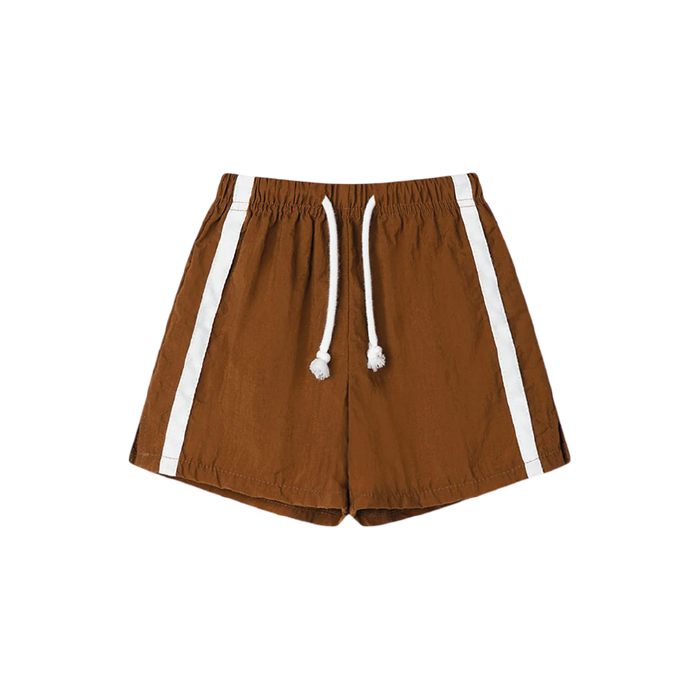 Ziggy Zaza Twin Stripe Swim Short Caramello