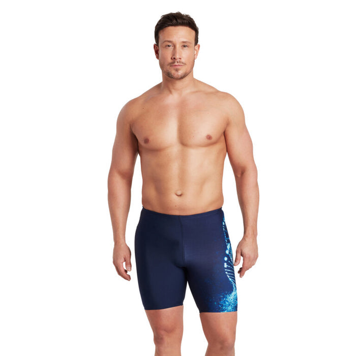 ZOGGS Men's Mid Jammer - Helix Print
