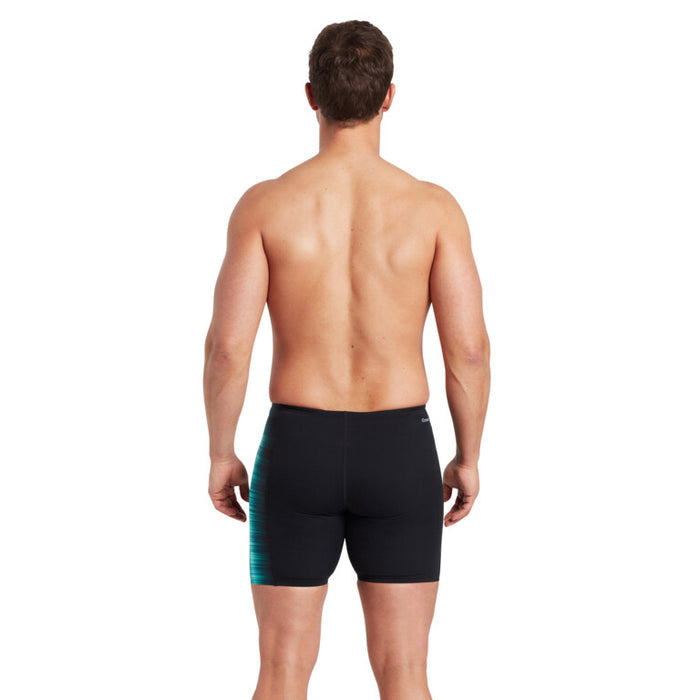 ZOGGS Men's Panelled Mid Jammer - Pipeline Print