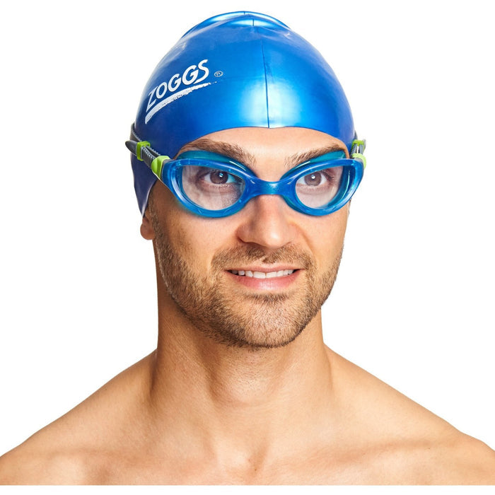ZOGGS Phantom 2.0 - Translucent Blue/Green - Clear Lens