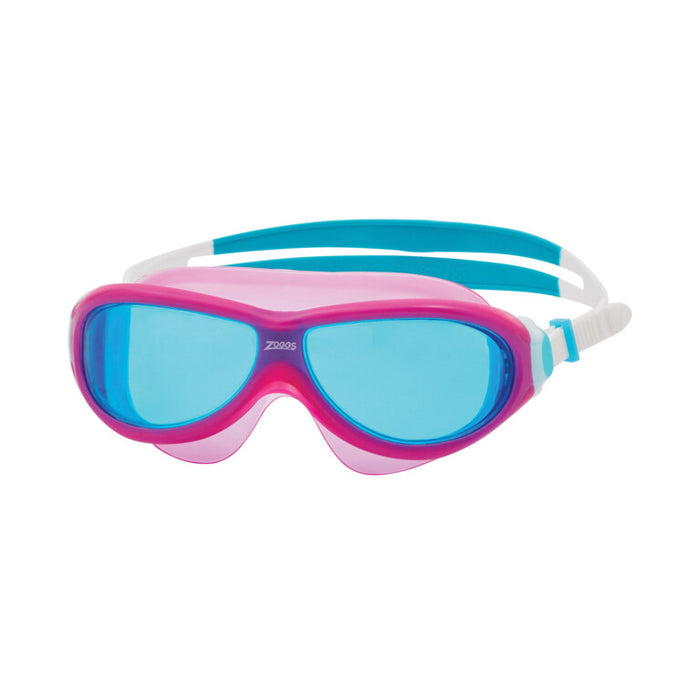 ZOGGS Phantom Junior Mask - Pink White/Tint Blue