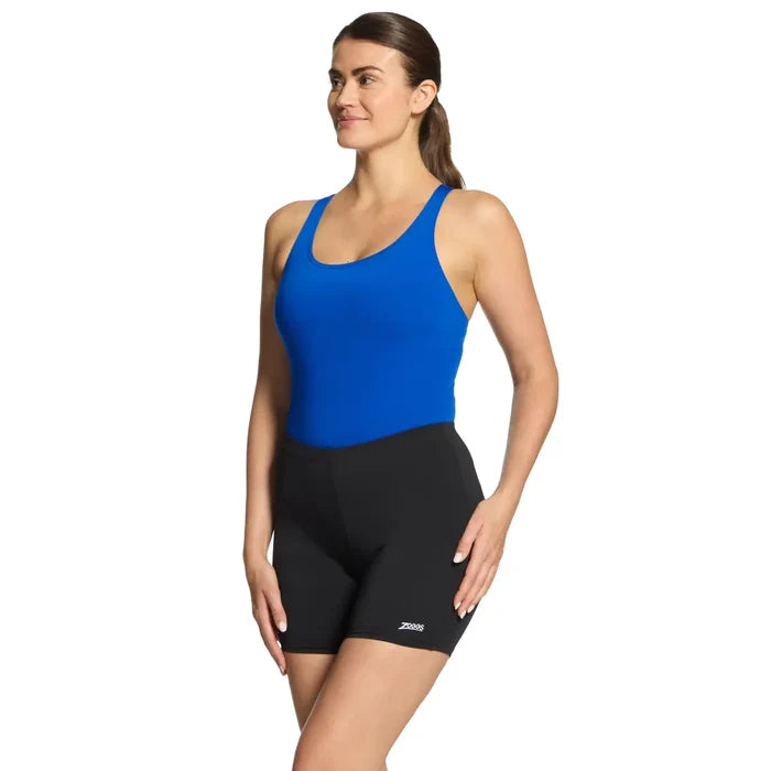ZOGGS Women's Mackenzie Mid Thigh Shorts - Black