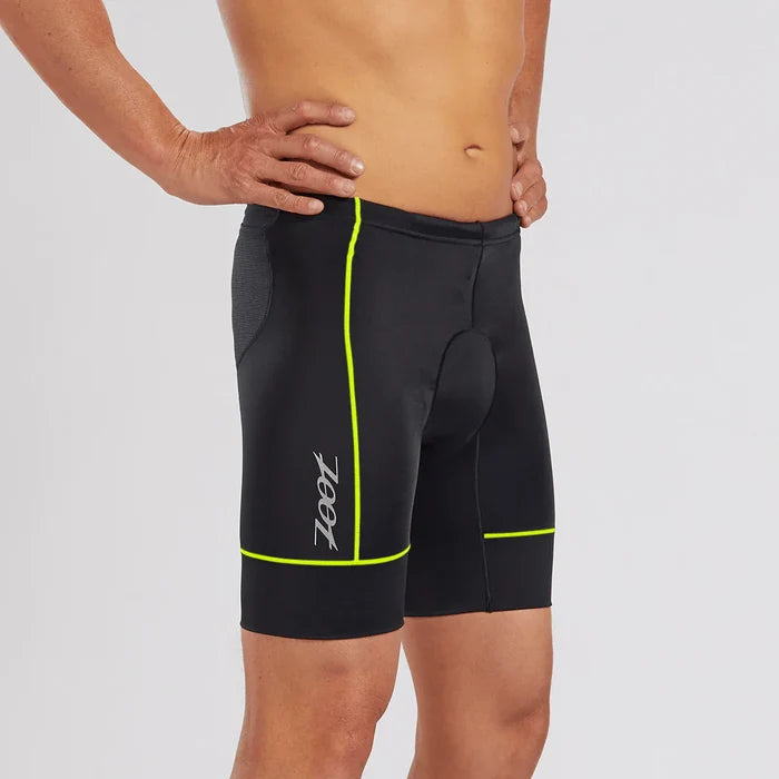 ZOOT Men's Core+ Tri 7" Short - Safety Yellow