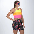 ZOOT Women's Run Crop - Tropical Magic